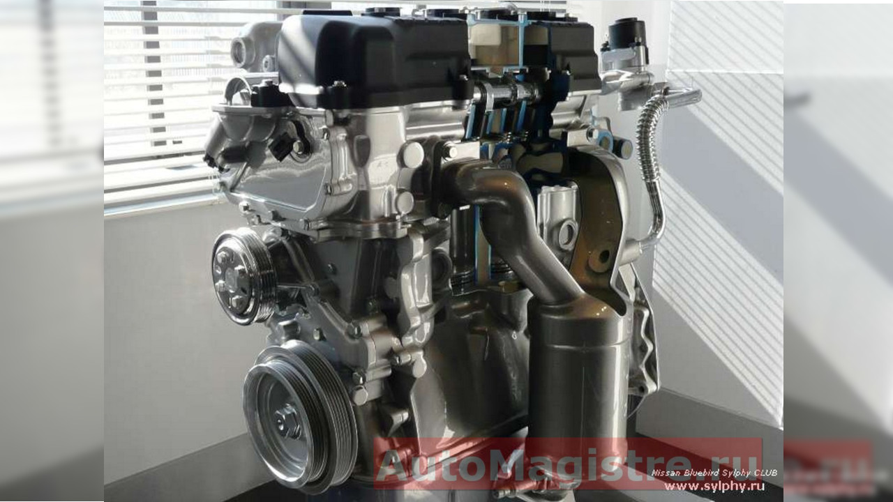 Двигатель Nissan QG18DEN на газу